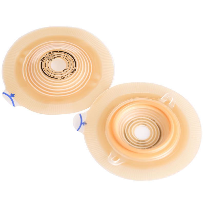 康乐保14263特舒微凸造口底盘二件式造口造瘘袋底座两件式底盘1盒