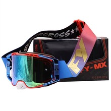 新款VFY越野摩托车风镜防雾近视眼镜OTG骑行护目镜UV快拆镜片通用