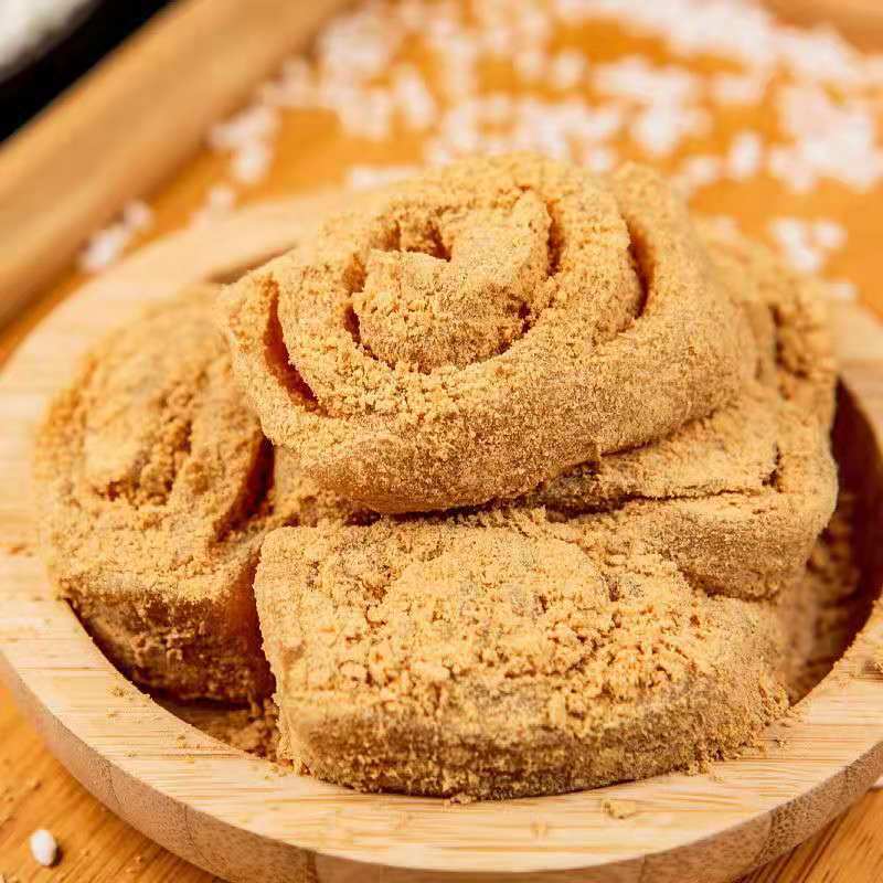 年掌柜打糕红豆馅方糕豆面卷驴打滚朝族打糕东北特产 450g包邮