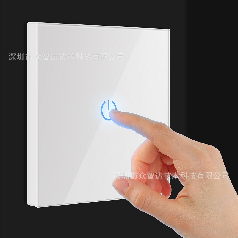 zigbee涂鸦零火版一键智能开关智能照明天猫精灵语音联动灯光控制