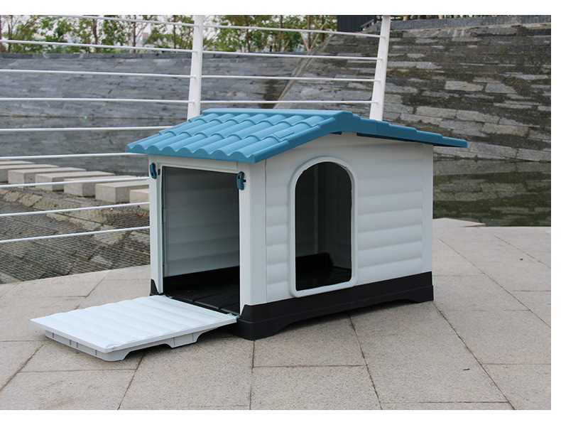 狗窝狗笼子 塑料室外户外狗窝透气可拆洗 中大型狗宠物用品