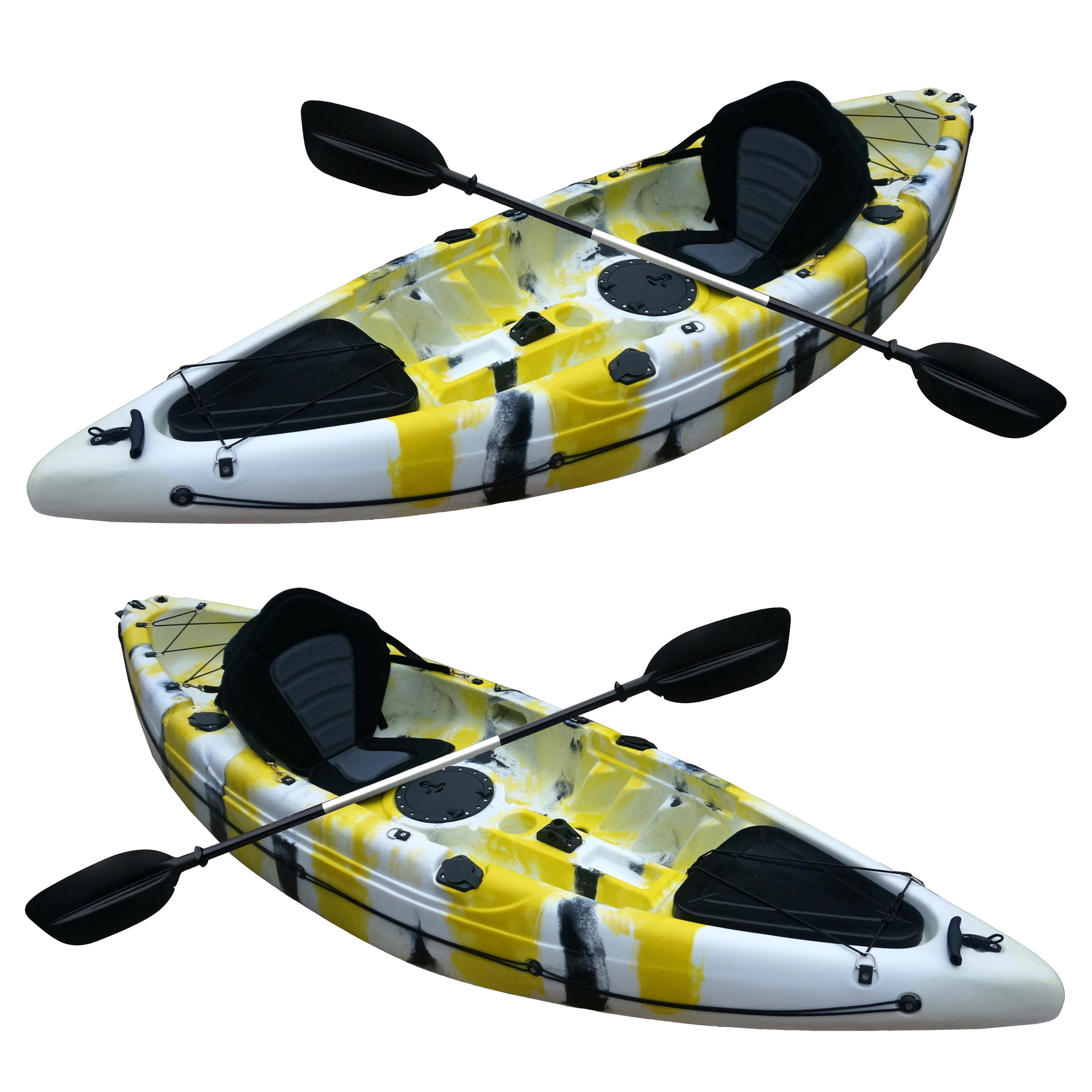 拉丝底充气船气垫船独木舟橡皮艇皮划艇 手划动 双人加厚充气艇