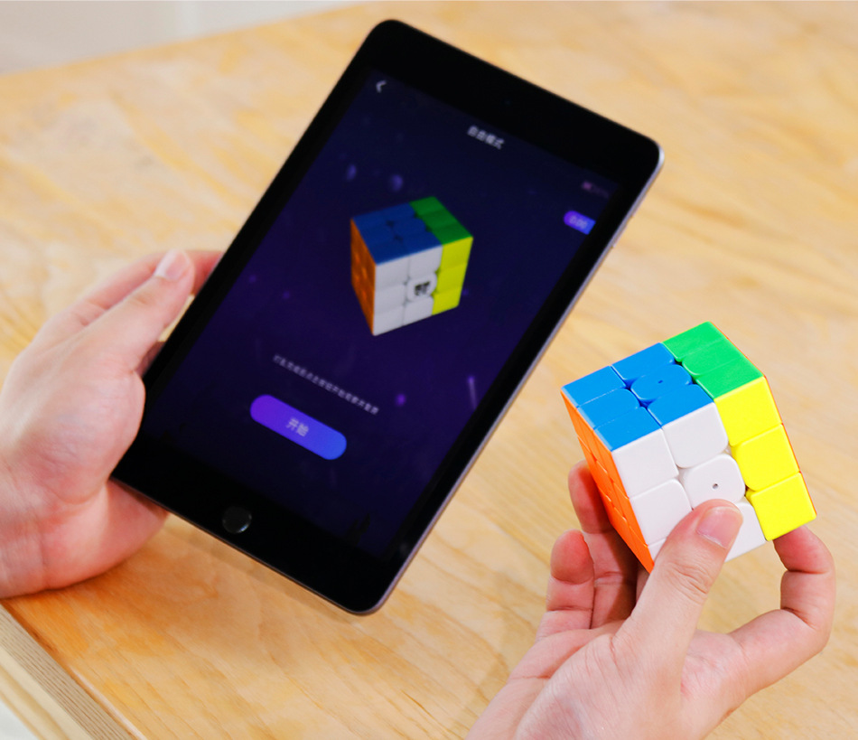 【益童】魔域威龙ai 智能魔方 磁力三阶专业顺滑益智魔方【预售】