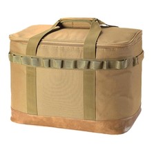 M204户外折叠收纳箱野餐露营储物箱工具袋手提厨具餐具野外柴火包