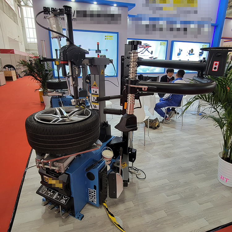 自动后倒臂轮胎拆装机 倾式臂轮胎拆装机 减震弹簧拆装机