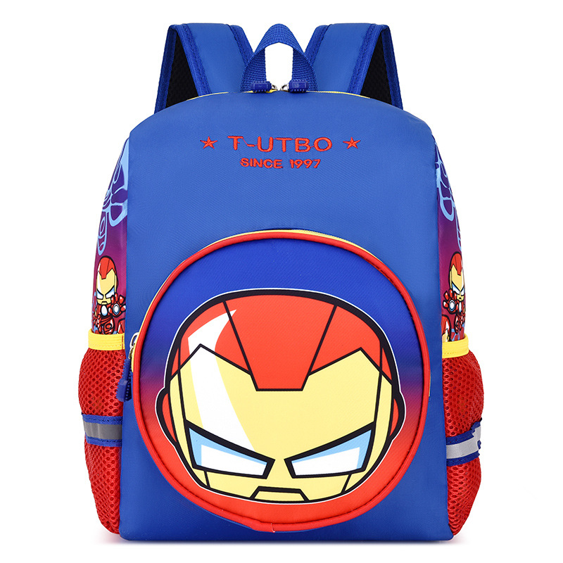 New Children's Schoolbag 2-6 Years Old Kindergarten Preschool Large and Small Class Backpack Boys and Girls Cute Cartoon Bag