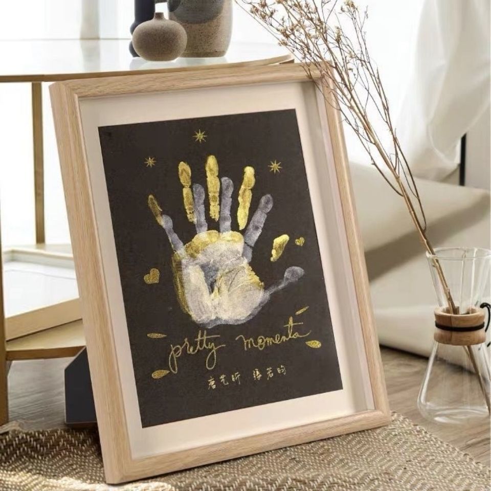 情侣diy手印相框周年纪念礼物送男女朋友学生六一礼品情人节礼物