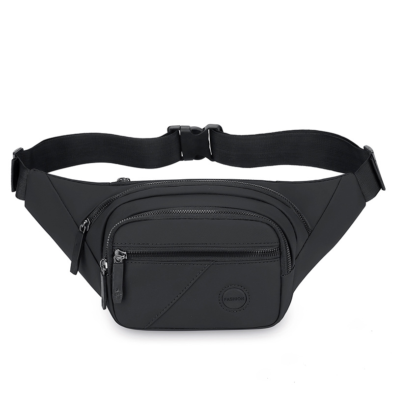 Men's Portable Multi-Purpose Waist Bag 2024 New Fashion Chest Bag Outdoor Cycling Crossbody Bag Student All-Match Shoulder Bag