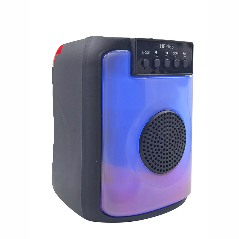 Flame Lamp Wireless Bluetooth 3-Inch Mini Speaker Outdoor Portable Card Usb Audio