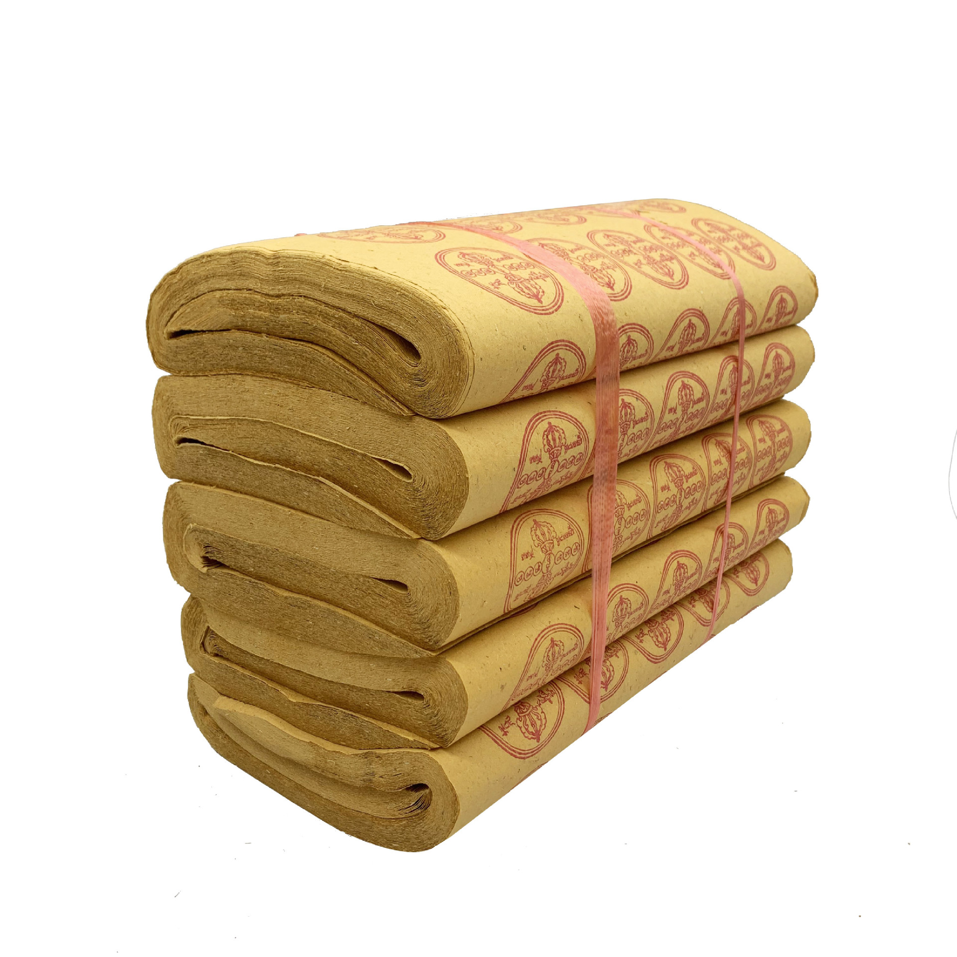 7斤大捆五方佛印黄烧纸拜神祭祖上坟宗教火纸清明上坟纸钱冥币