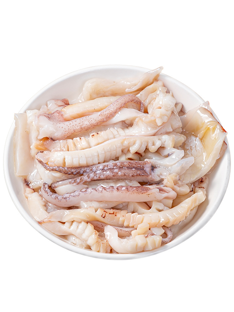 脆口吉祥三宝450g酒店宴席铁板鱿鱼须干锅私房半成品食材预制菜软