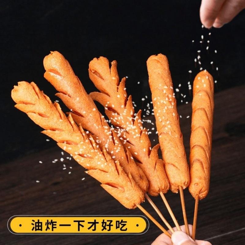 鸡肉肠火腿肠煎烤旺双汇火腿肠煎批发烧烤吃的小香肠火腿肠整箱