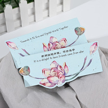 环保种子纸邀请函明信片贺卡入场券门票结婚礼植物发芽小卡片