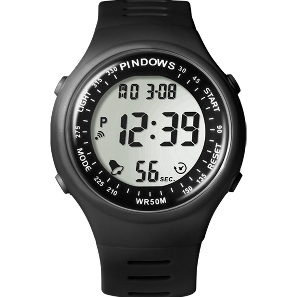 百圣牛拼道时系列户外防水运动青少年跑步中小学生大屏电子手表