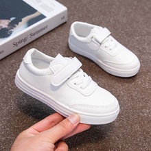 儿童小白鞋2022秋季新款韩版小学生软底白色板鞋男童女童运动鞋子