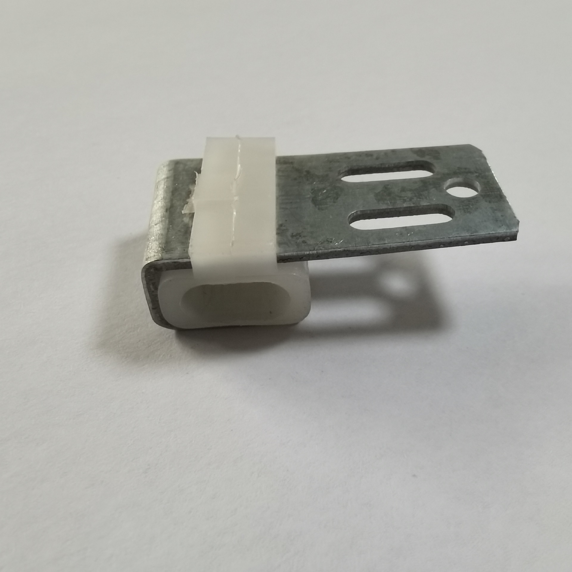 实木框架15mm加固加厚套胶p型3孔弹簧扣消声弹簧卡沙发底架挂钩