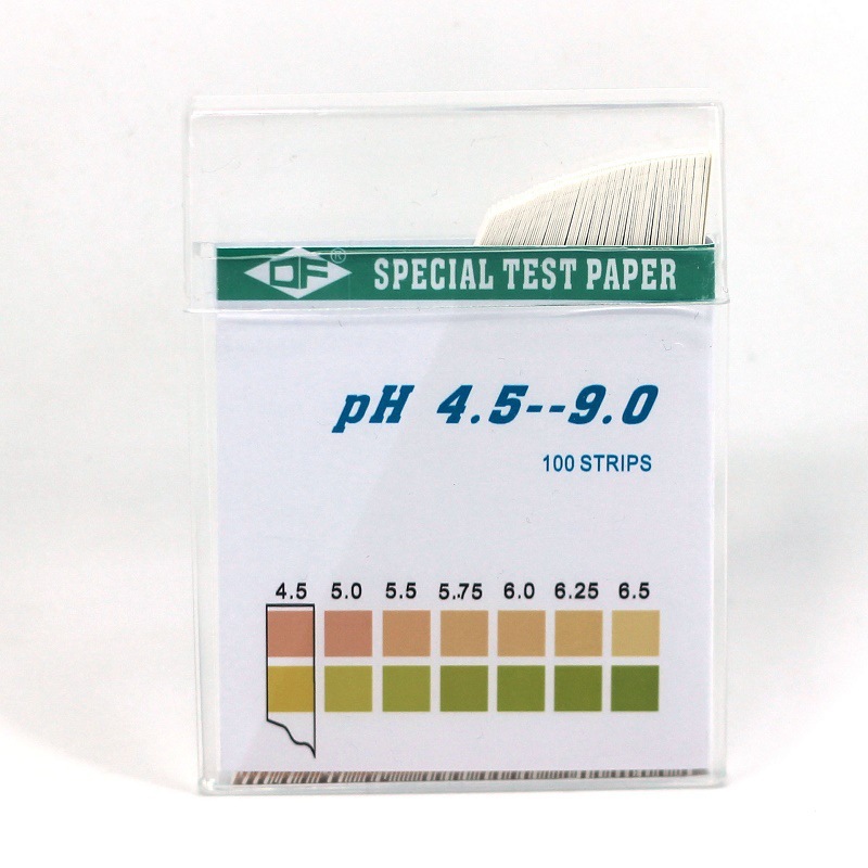 出口中性包装df两色ph试纸4.5-9.0测试酸碱度试水质