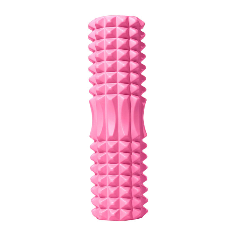 EVA Foam Roller Foam Roller Crescent Hollow Spiked Club Fitness Yoga Foam Roller Yoga Massage Stick