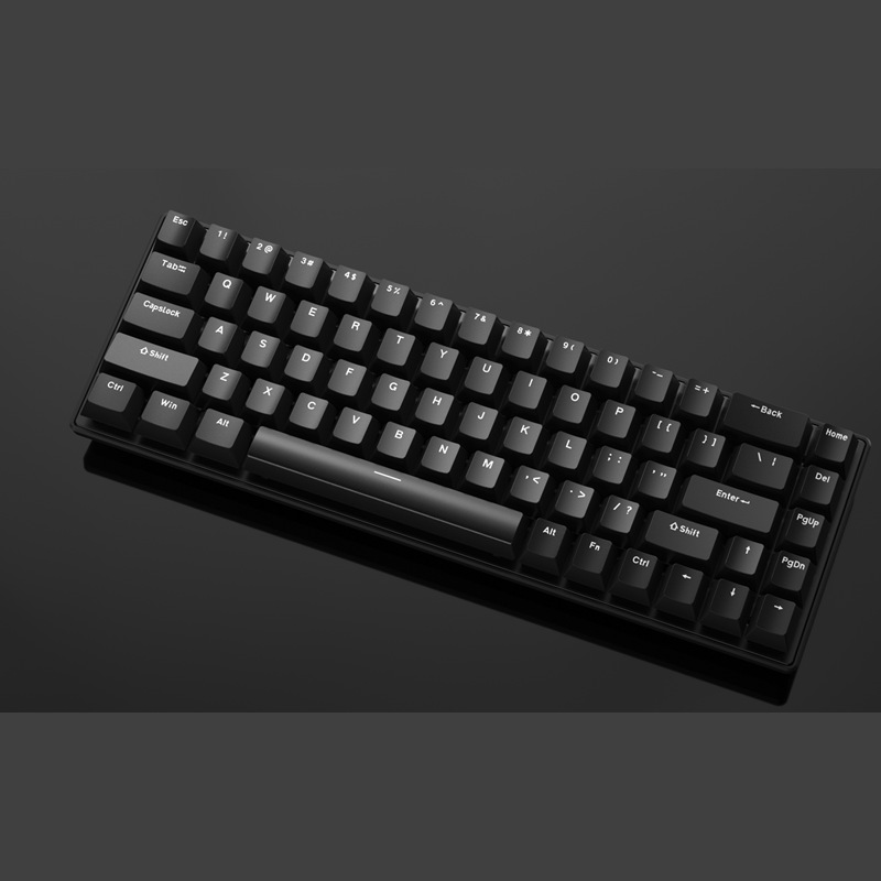 68 Key Key Line Separation Real Mechanical Wired Keyboard Business Game Office Keyboard for Small Batch Customization