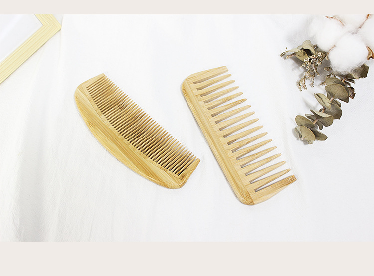 竹木梳楠竹梳子环保无油漆天然竹子清香梳子