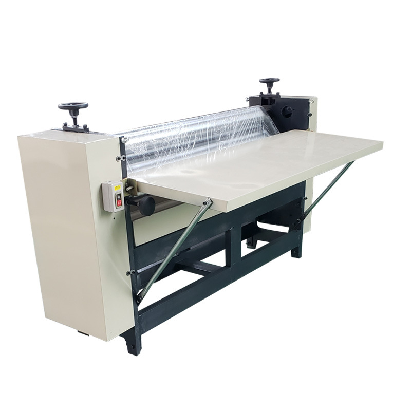 瓦楞纸箱贴面纸涂胶机 经济型手动裱纸机 水果饮料彩箱自动裱胶机