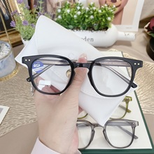 新款网红3904复古方框近视平光眼镜装饰眼镜框全框TR90眼镜架