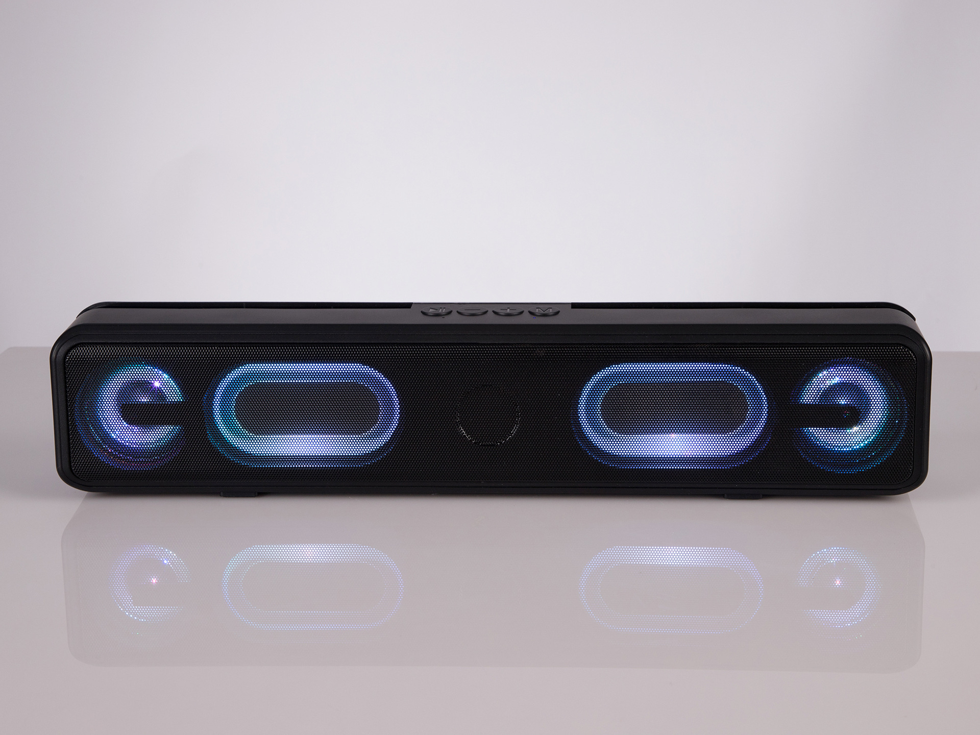 新款炫酷led 蓝牙音箱桌面电脑音箱户外双喇叭声霸大功率蓝牙音响