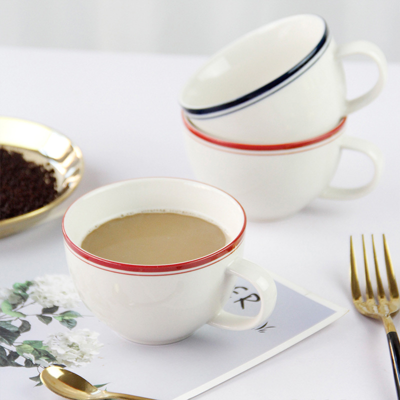 复古陶瓷杯情侣马克杯高颜值家用早餐杯咖啡杯伴手礼水杯-阿里巴巴