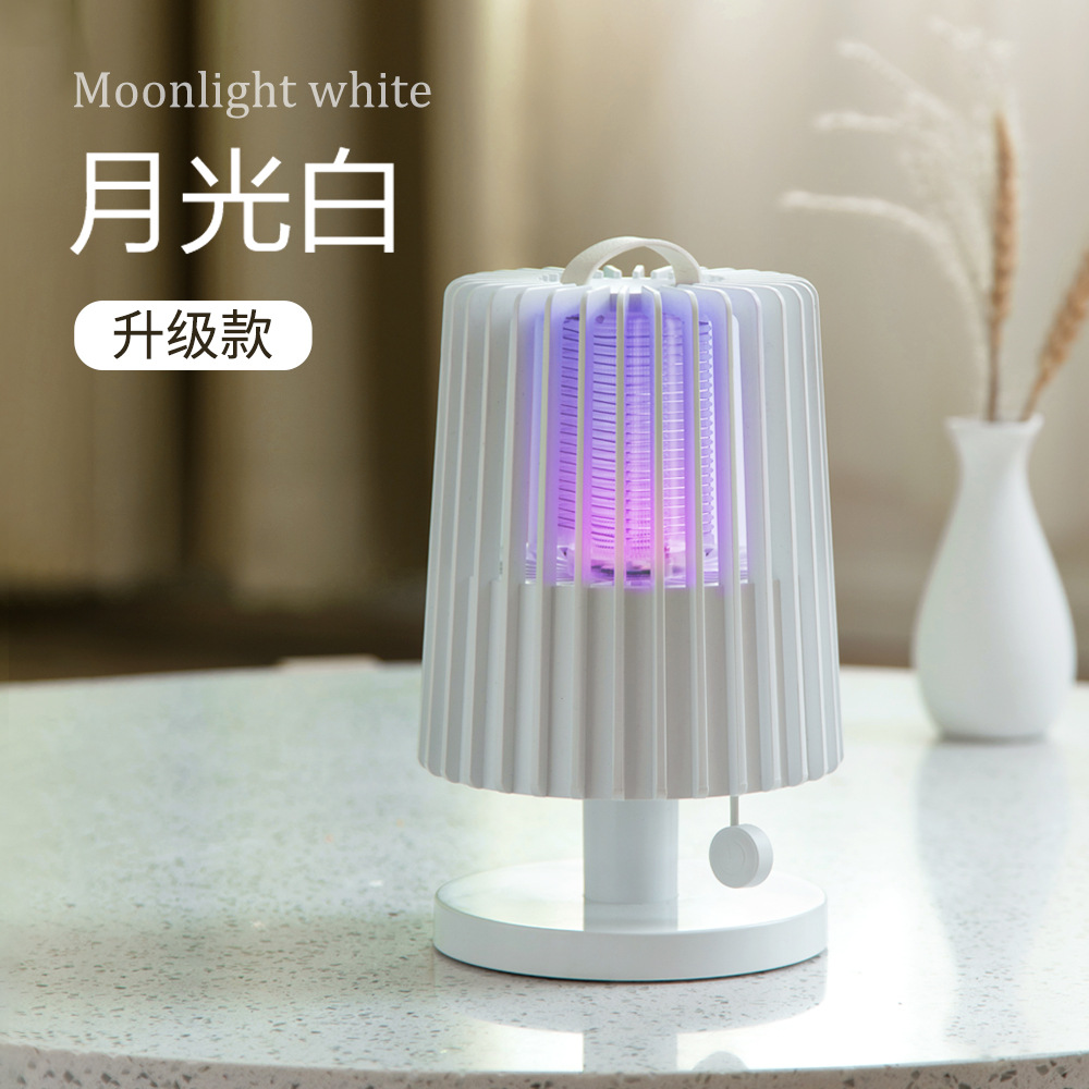 Wholesale Purple LED Electric Shock Mosquito Lamp Household USB Charging Mosquito Killing Lamp Outdoor Indoor Mute Mosquito Killer