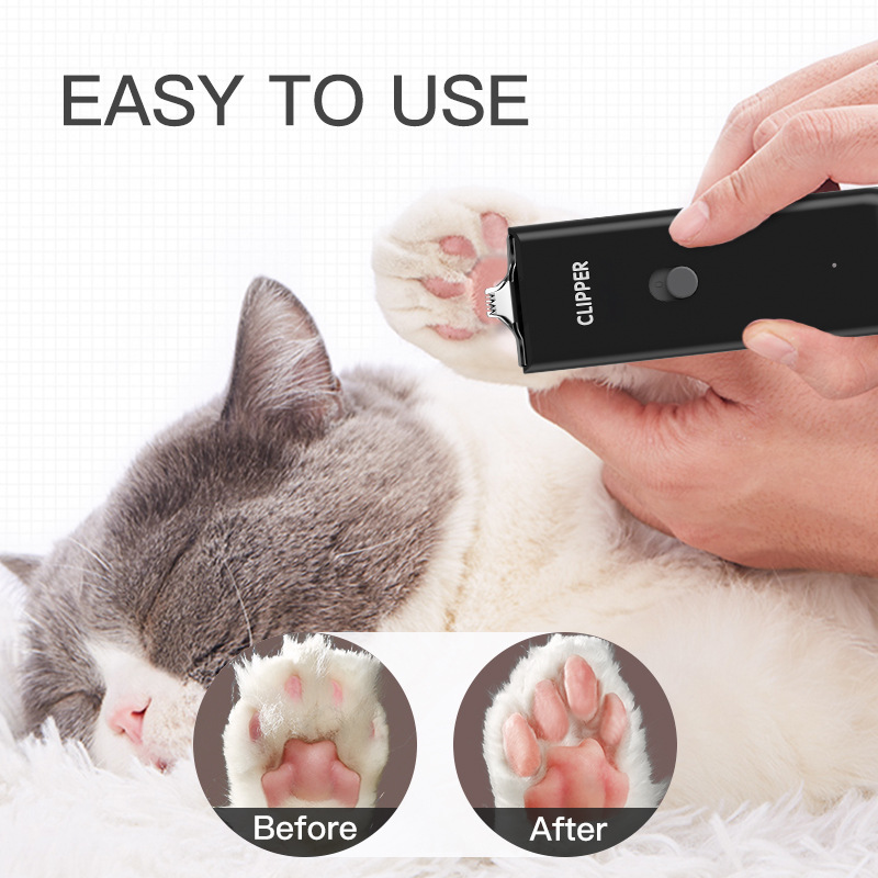 Pet Hospital Lady Shaver Hair Clipper Dogs and Cats Electric Clipper Hair Pushing Artifact with Toe Hair Nose Hair Narrow Knife Head