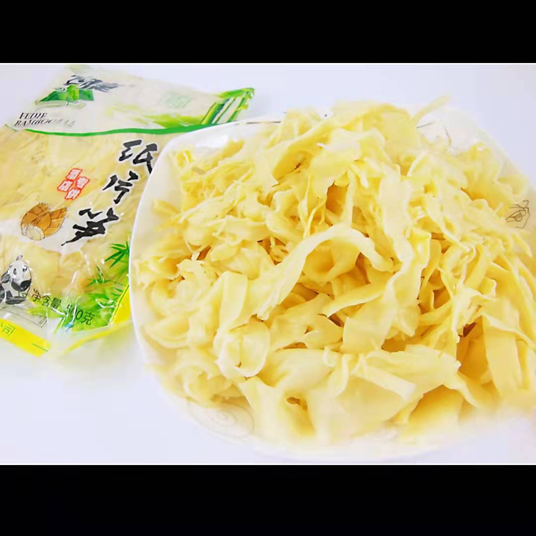 食元素纸片笋鲜嫩笋片笋衣500g玉片笋脆笋干凉拌火锅爆炒油焖袋装