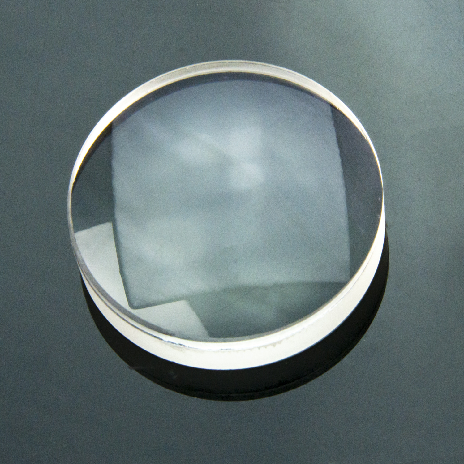 定制胶合平凸透镜光学玻璃透镜投影仪放大镜diy自制天文望远镜zlm