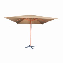 高端仿木纹拉绳伞 遮阳伞 户外伞 广告伞 大尺寸 全铝结构