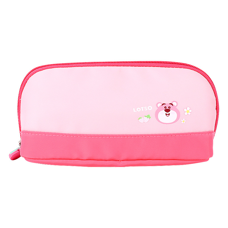 Disney Disney Ts50027/28 Primary School Student Good-looking Multi-Functional Cute Strawberry Bear Storage Pencil Case