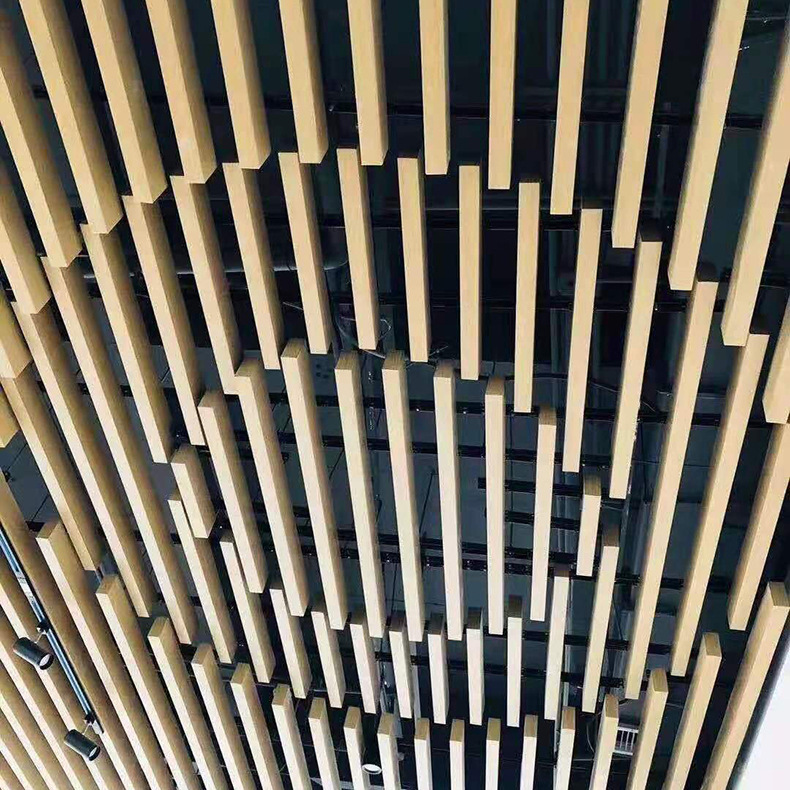 定做工程铝扣板 亚光白冲孔对角平面各厚度喷涂室内外铝板 铝天花