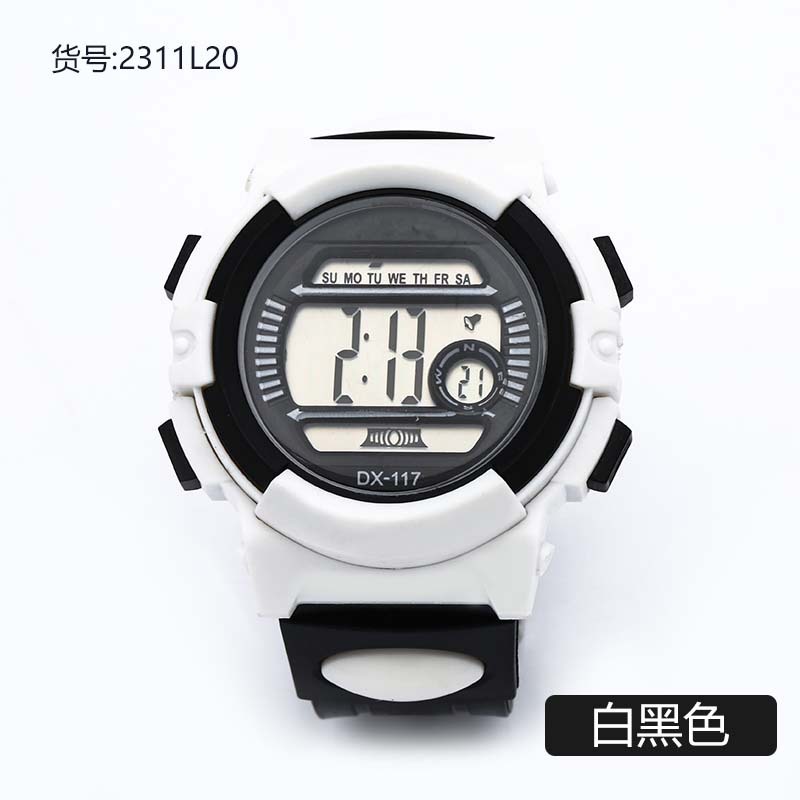 [Manufacturer] New Dopamine Electronic Watch Children's Fresh Student Popular Watch Waterproof Sports Luminous Watch