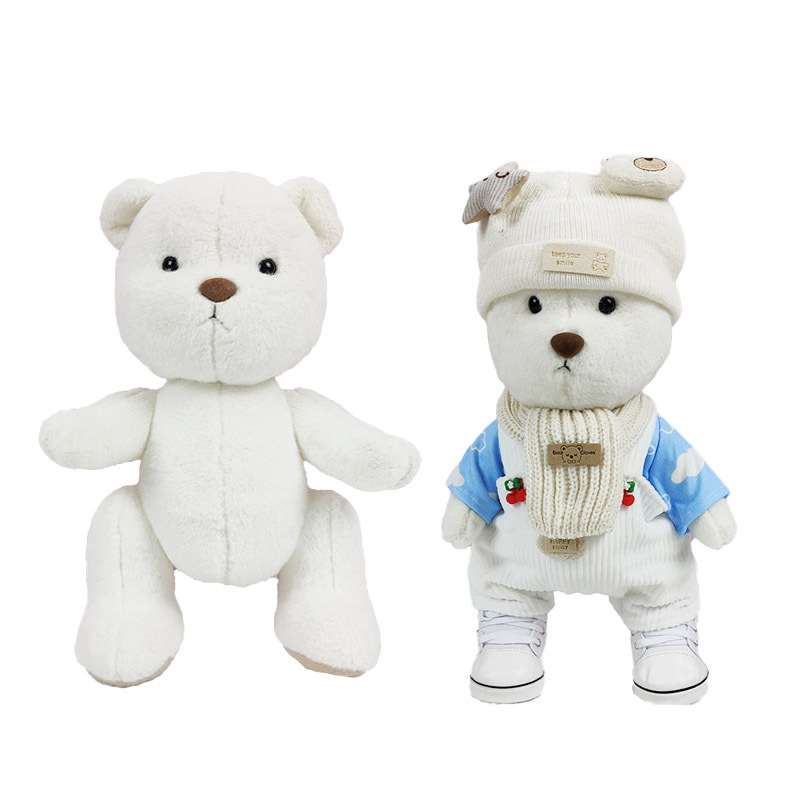 New Bear Doll Transformation Bear Stitch Cute Doll Birthday Gift Joint Cartoon Plush Toy