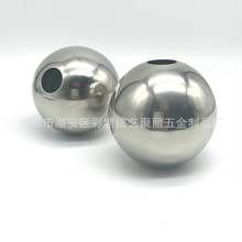 现货供应不锈钢球304不锈钢空心镜面球冲压精品球冲压球双孔球
