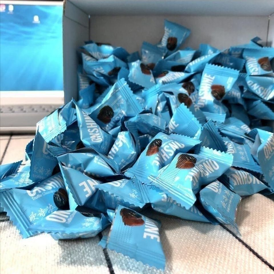 【松露巧克力一盒120枚 欧诗浓松露巧克力盒装】330g儿童休闲零食