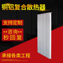 冀州厂家家用暖气片 双水道铜铝复合散热器13260型铜铝复合暖气片