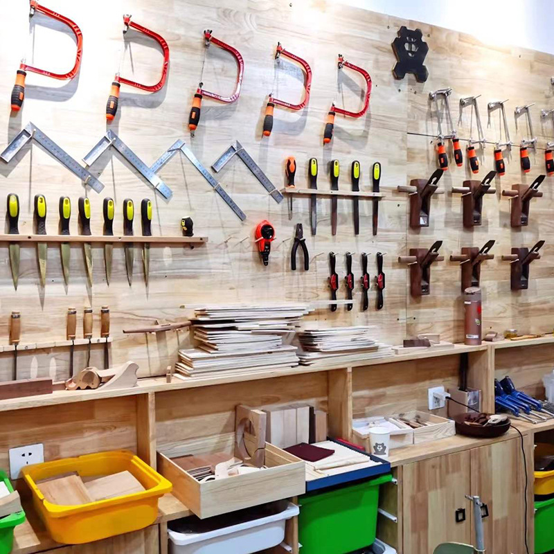 儿童木工工具套装幼儿园手工锯子锤子木刨雕刻木工坊教育材料