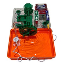 电学小子拼装模块儿童电子积木水动力科学实险套装拼插益玩具男孩