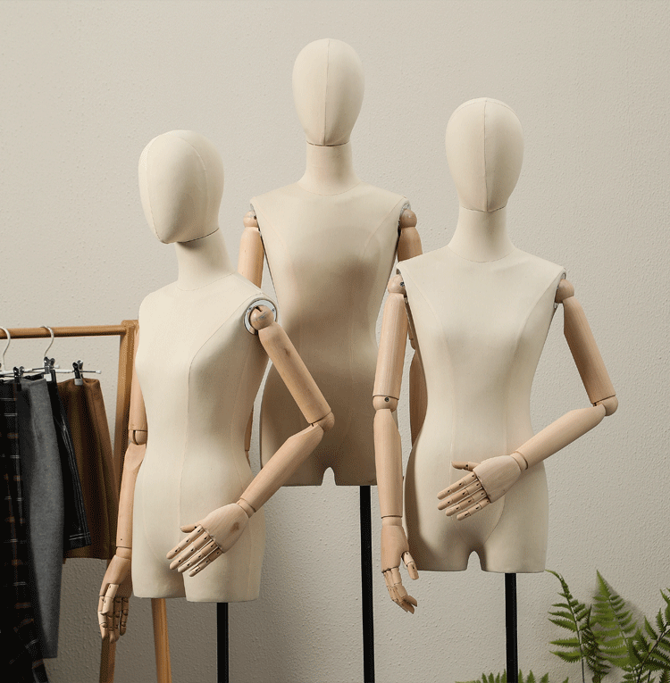平胸模特道具女装韩版橱窗展示假人模特架服装店婚纱模特人台