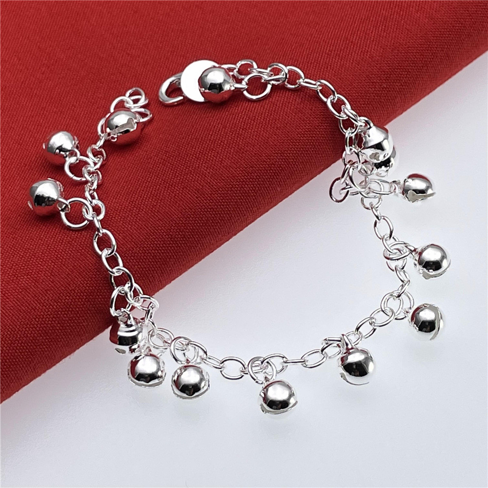 厂家批发 银饰跨境外贸热销韩版时尚可爱叮当手链支持混批yhd053