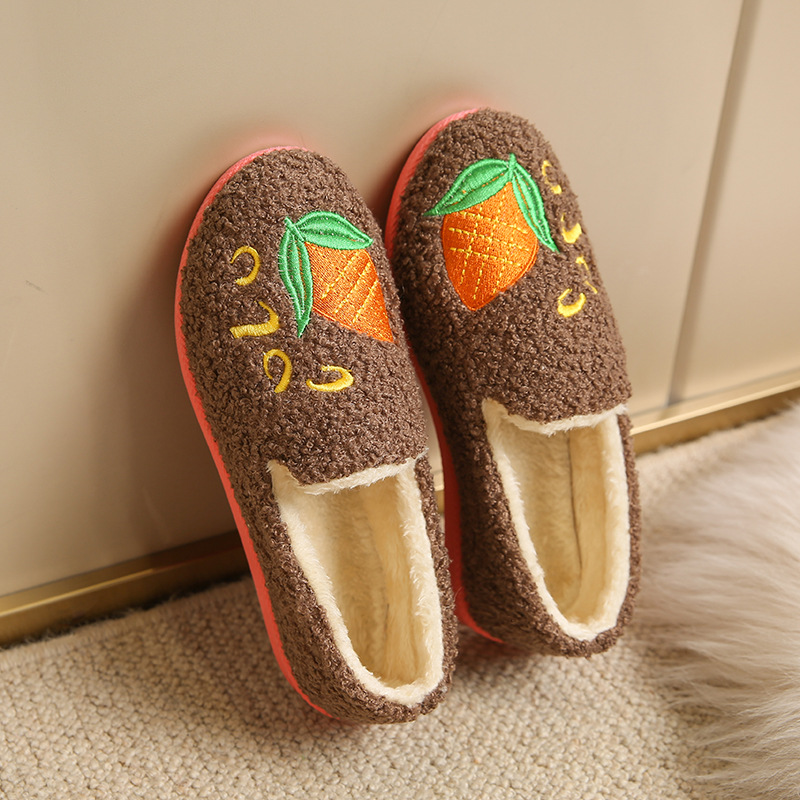 2023 Winter New Old Beijing Cloth Shoes Women's Indoor Home Cotton Slippers Slip-on Comfort and Casual Soft-Sole Cotton Shoes