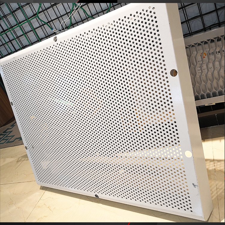 厂家供应冲孔板暖气散热罩 空调罩外罩 喷漆暖气罩网板