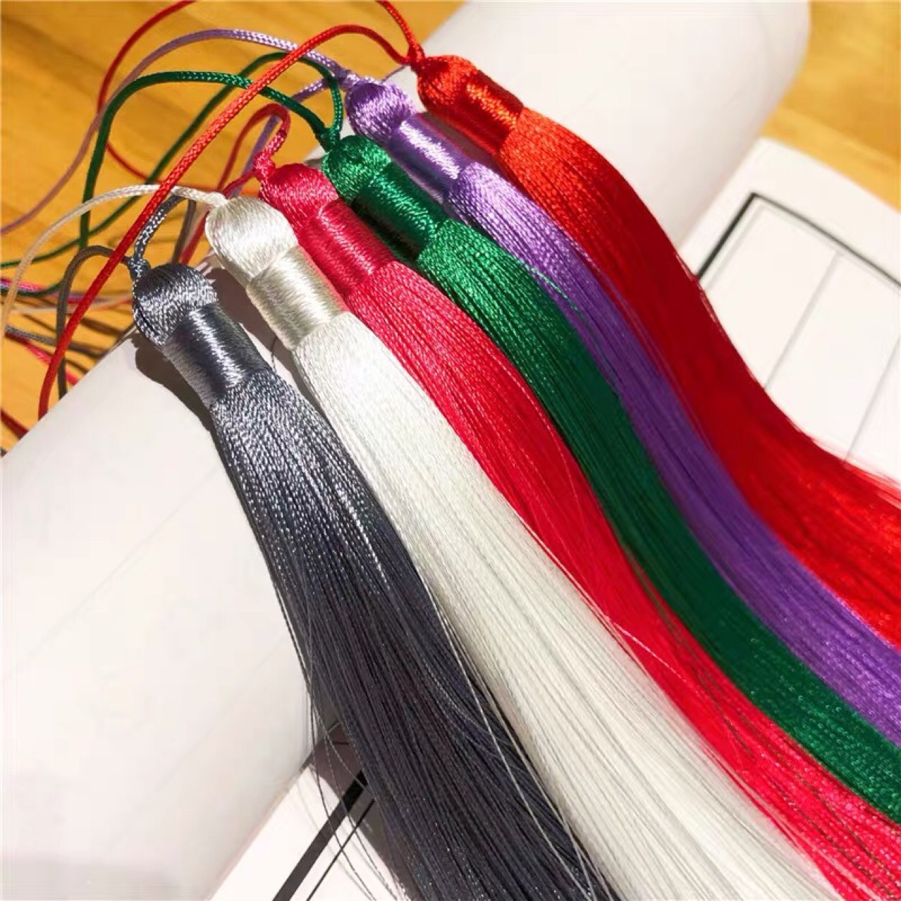 15cm细线流苏 手工流苏穗子diy毛衣链配件包包古风服装挂饰流苏