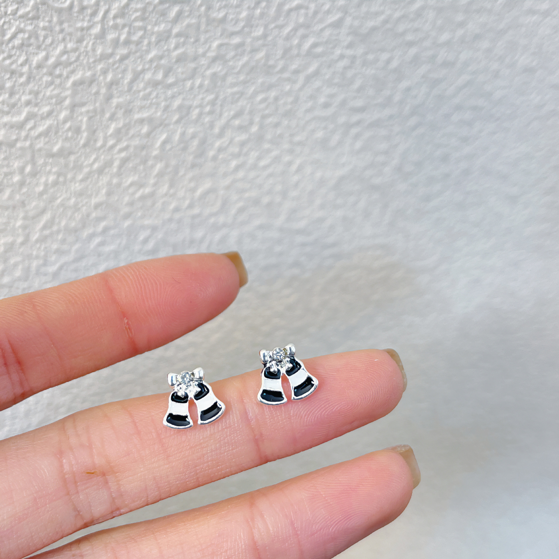 [Collection 2] 925 Silver Needle Stud Earrings Female Students Drop Oil Colorful Cute Live Hot Earrings Wholesale