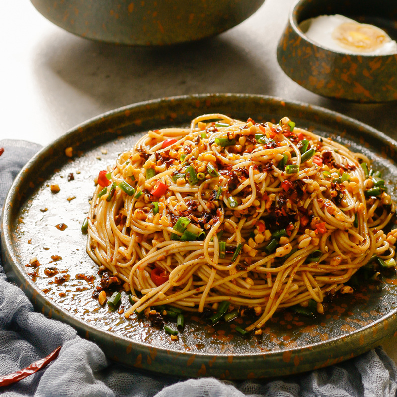 面厨娘成都担担面四川重庆地域特色小面带调料干拌面方便速食挂面