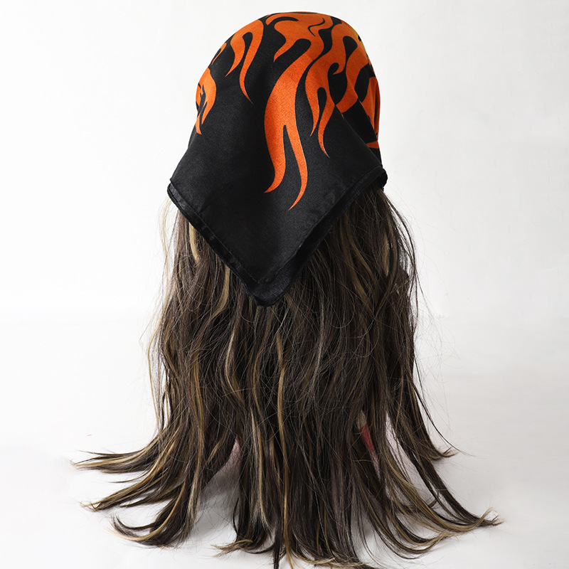 4款头带骷髅头53方巾欧美潮流方巾 户外运动骑行头嘻哈街舞风头巾